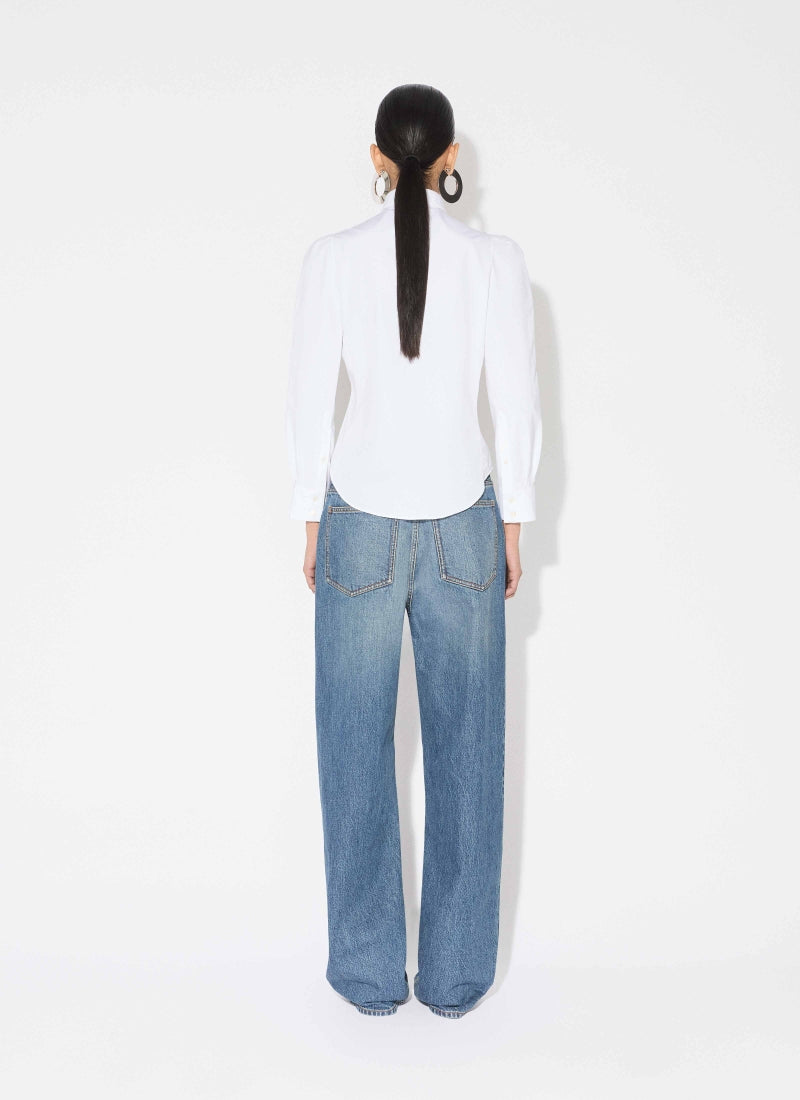 Alai 25fw pleated shirt