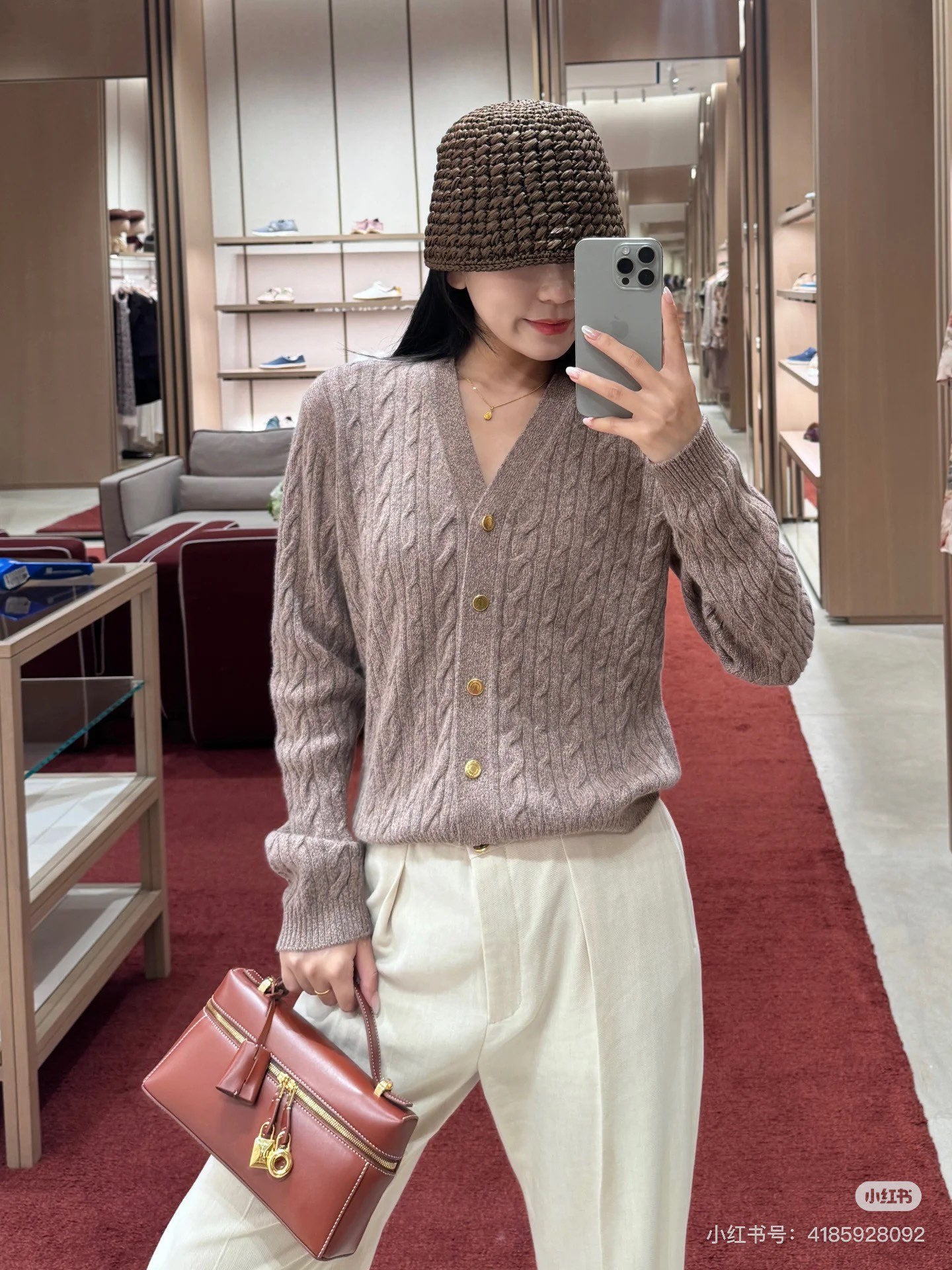 Loro 25fw leisure cardigan