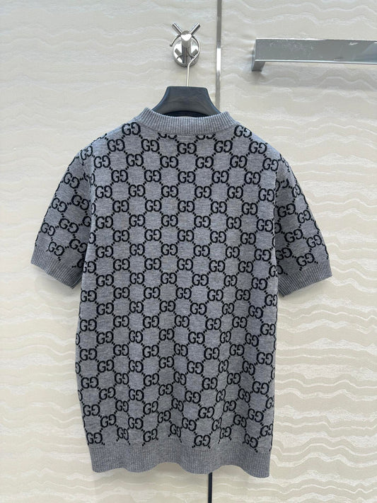 Guc 25fw jacquard t-shirt