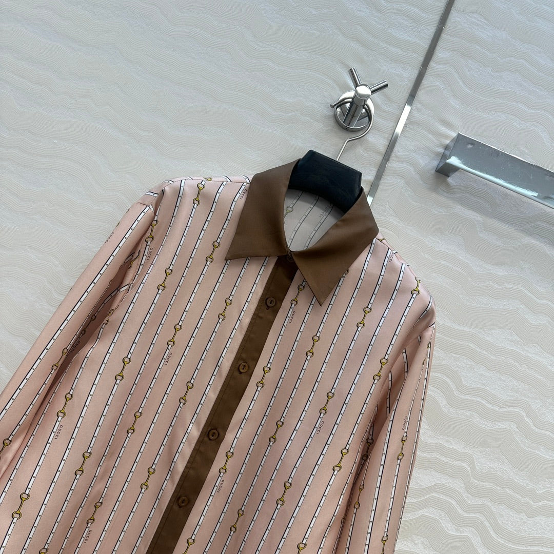 Guc 25fw silk shirt