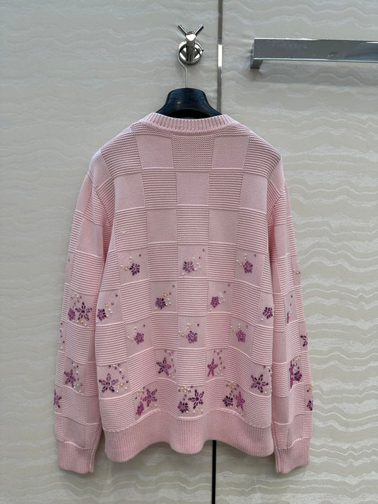 Louis 25fw jacquard cardigan