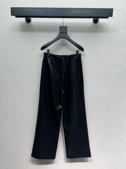 Loe 25fw leather pants