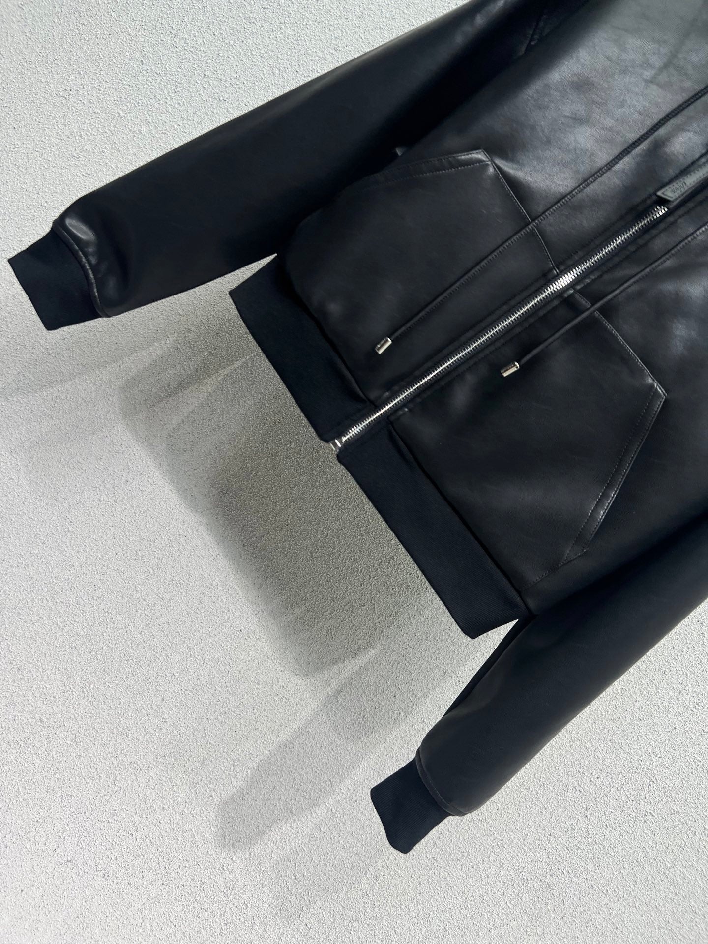 Loe 25fw leather jacket