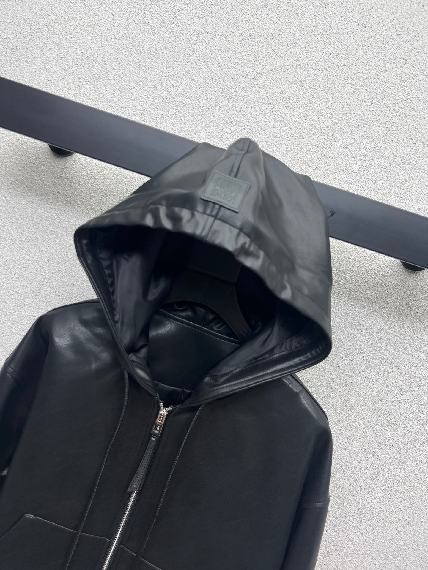 Loe 25fw leather jacket