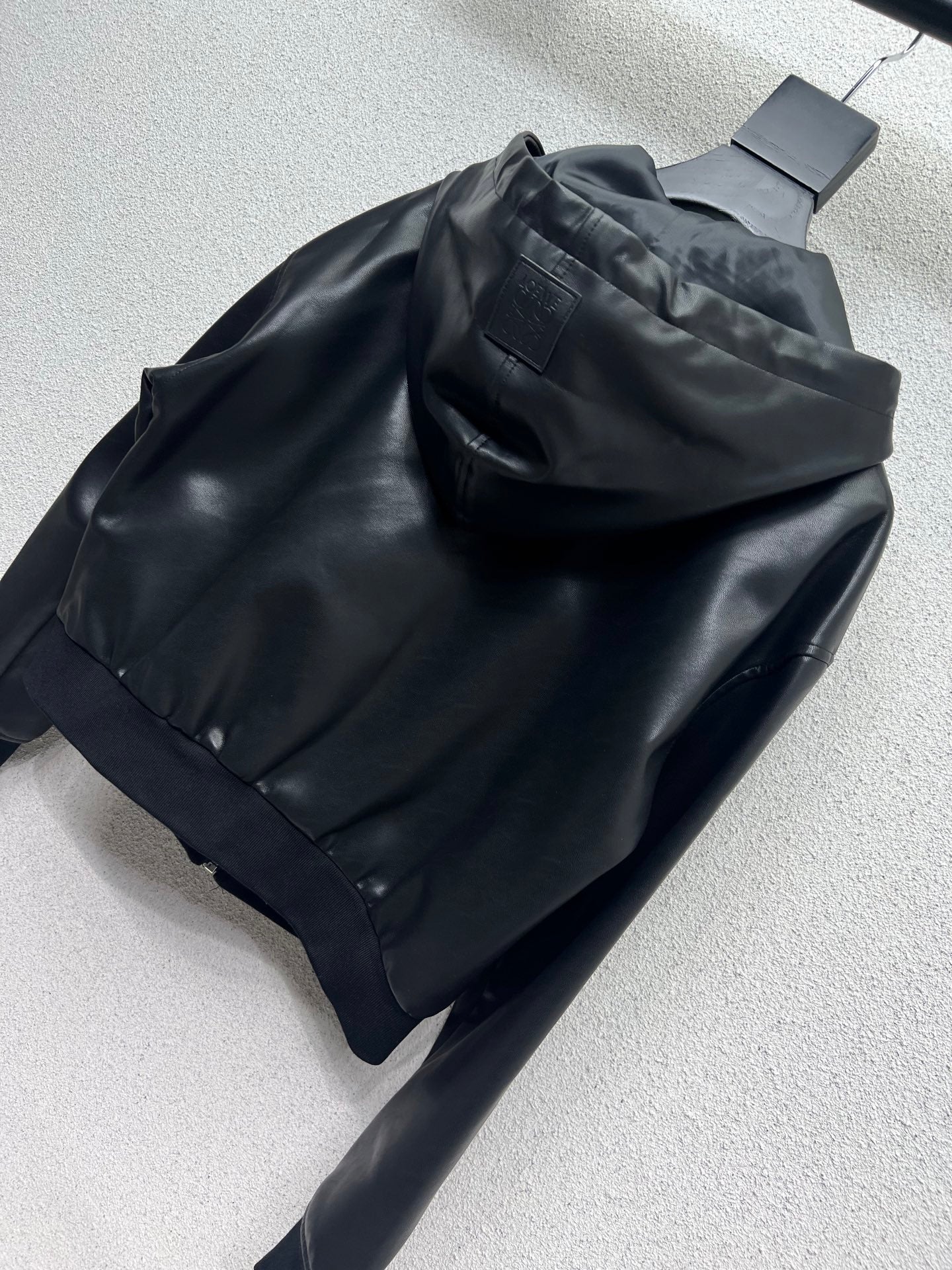 Loe 25fw leather jacket