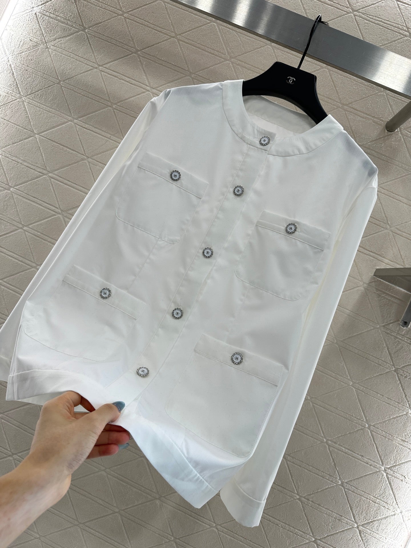 Chan 25fw buttons shirt