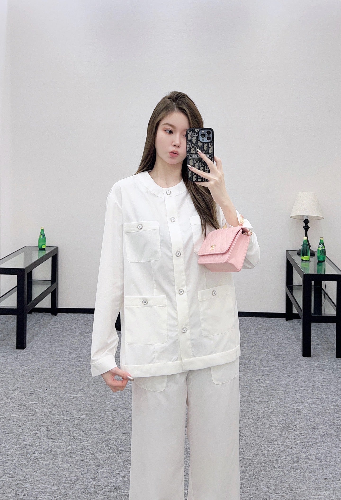 Chan 25fw buttons shirt