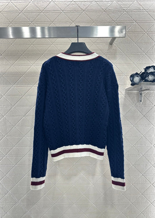 Chan 25fw knitted cardigan