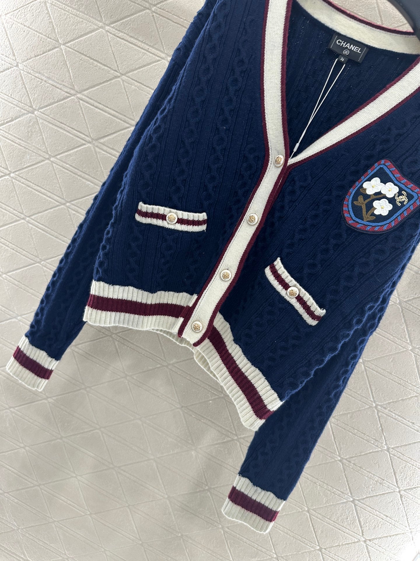 Chan 25fw knitted cardigan