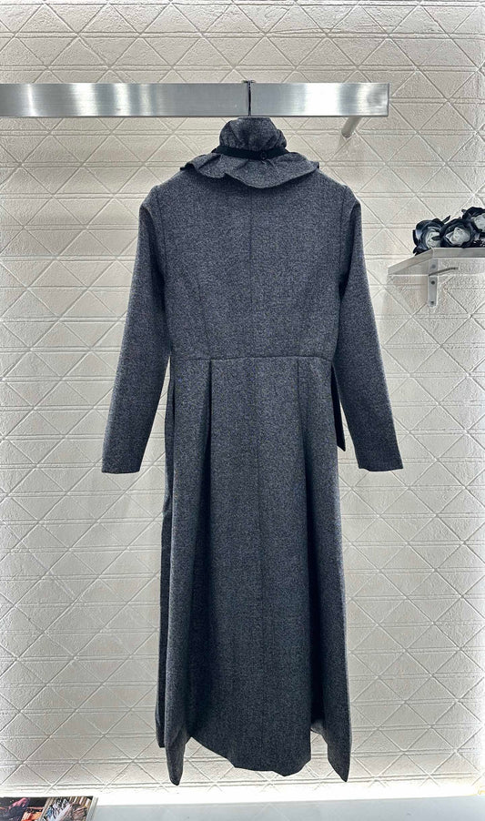 CD 25fw ruffled dress