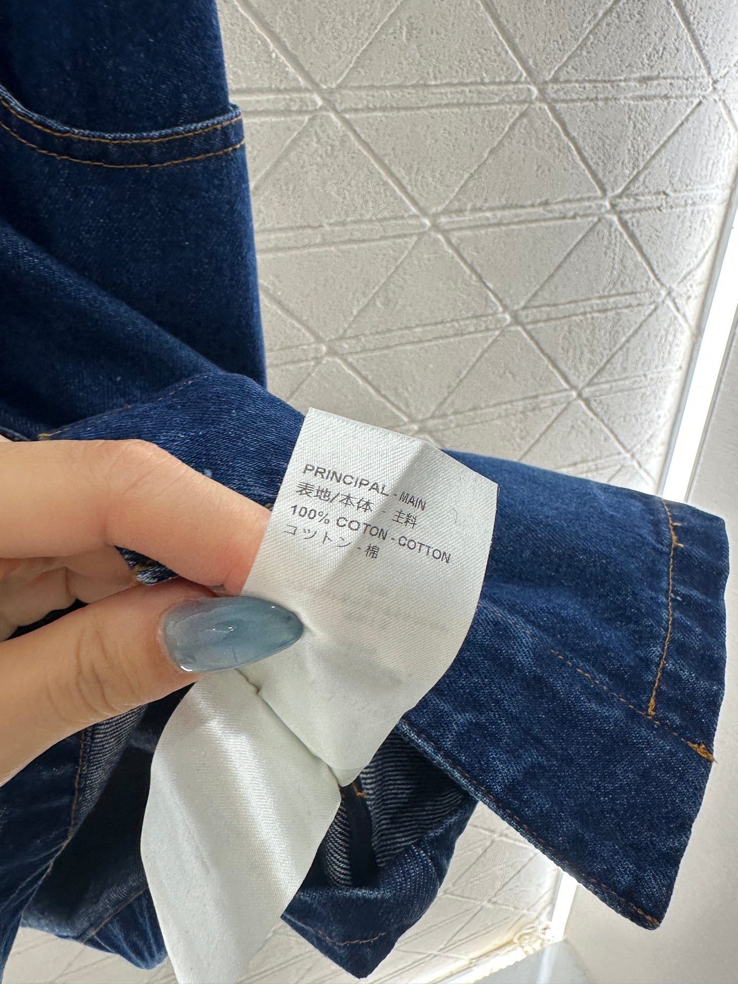 Louis 25fw denim dress