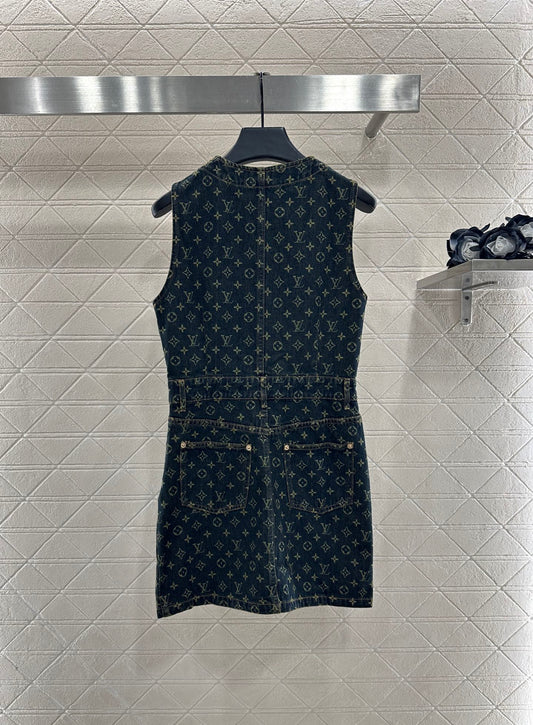 Louis 25fw denin dress