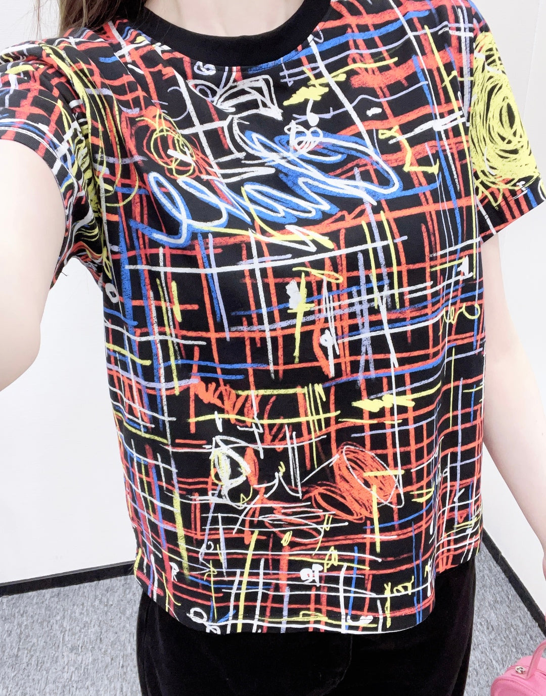Chan 25fw printed t-shirt