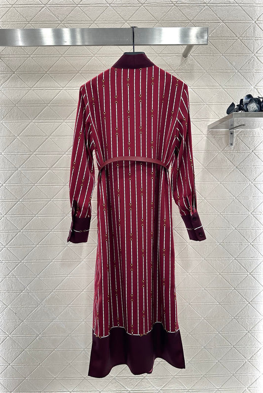 Guc 25fw printed dress