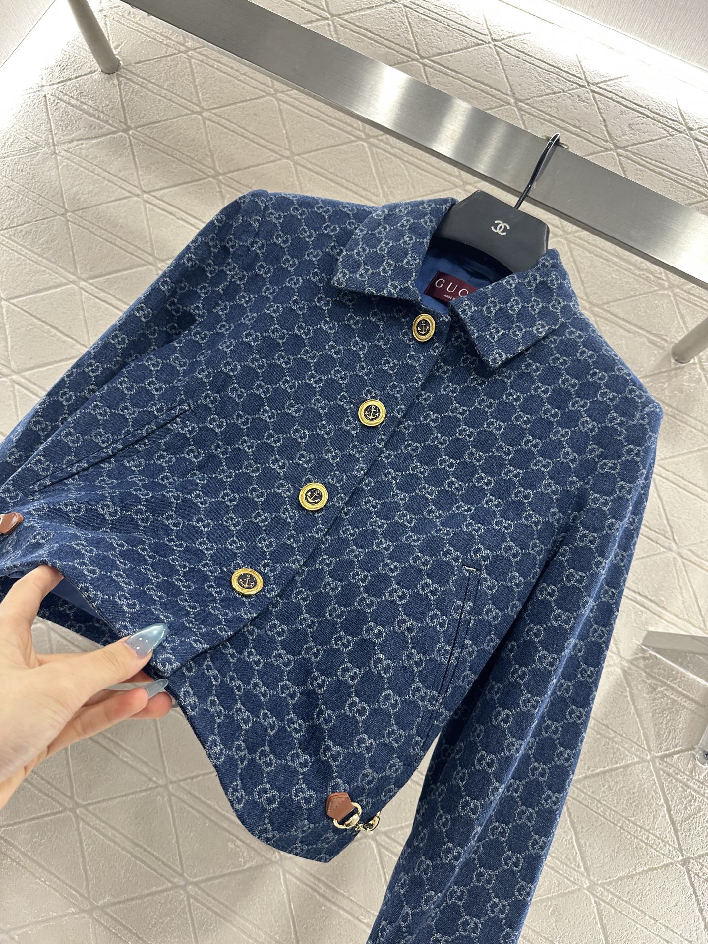 Guc 25fw jacquard jacket