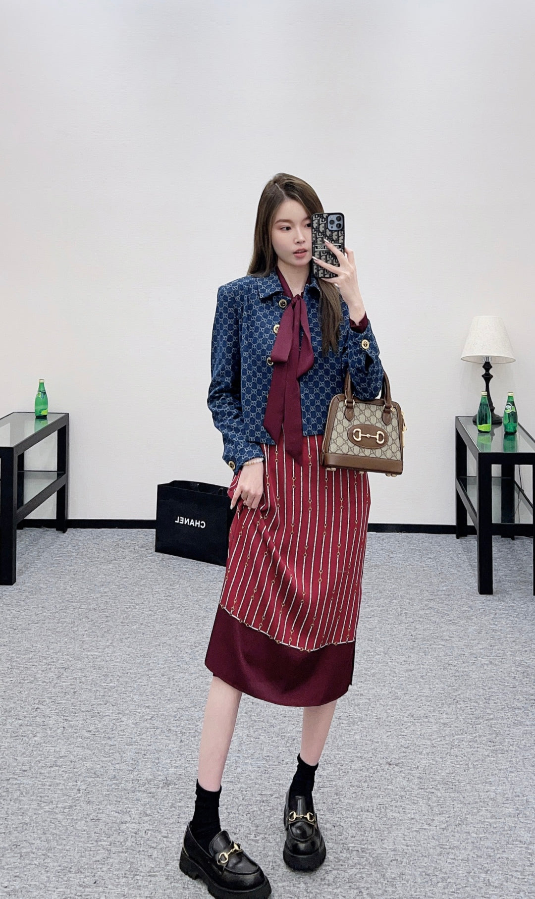 Guc 25fw jacquard jacket