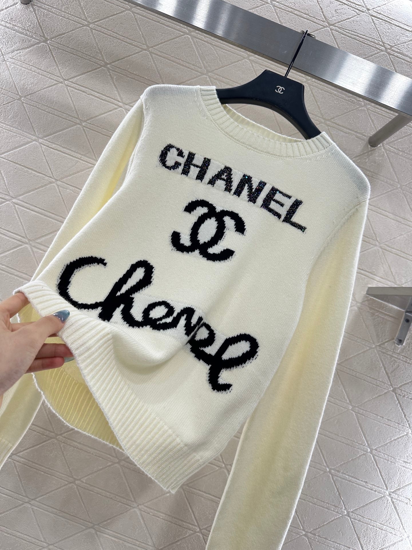 Chan 25fw knitted shirt