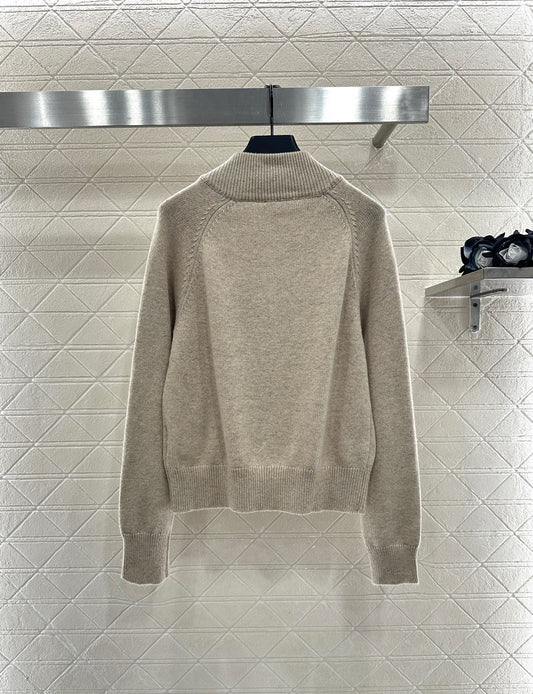 Miu 25fw knitted jacket