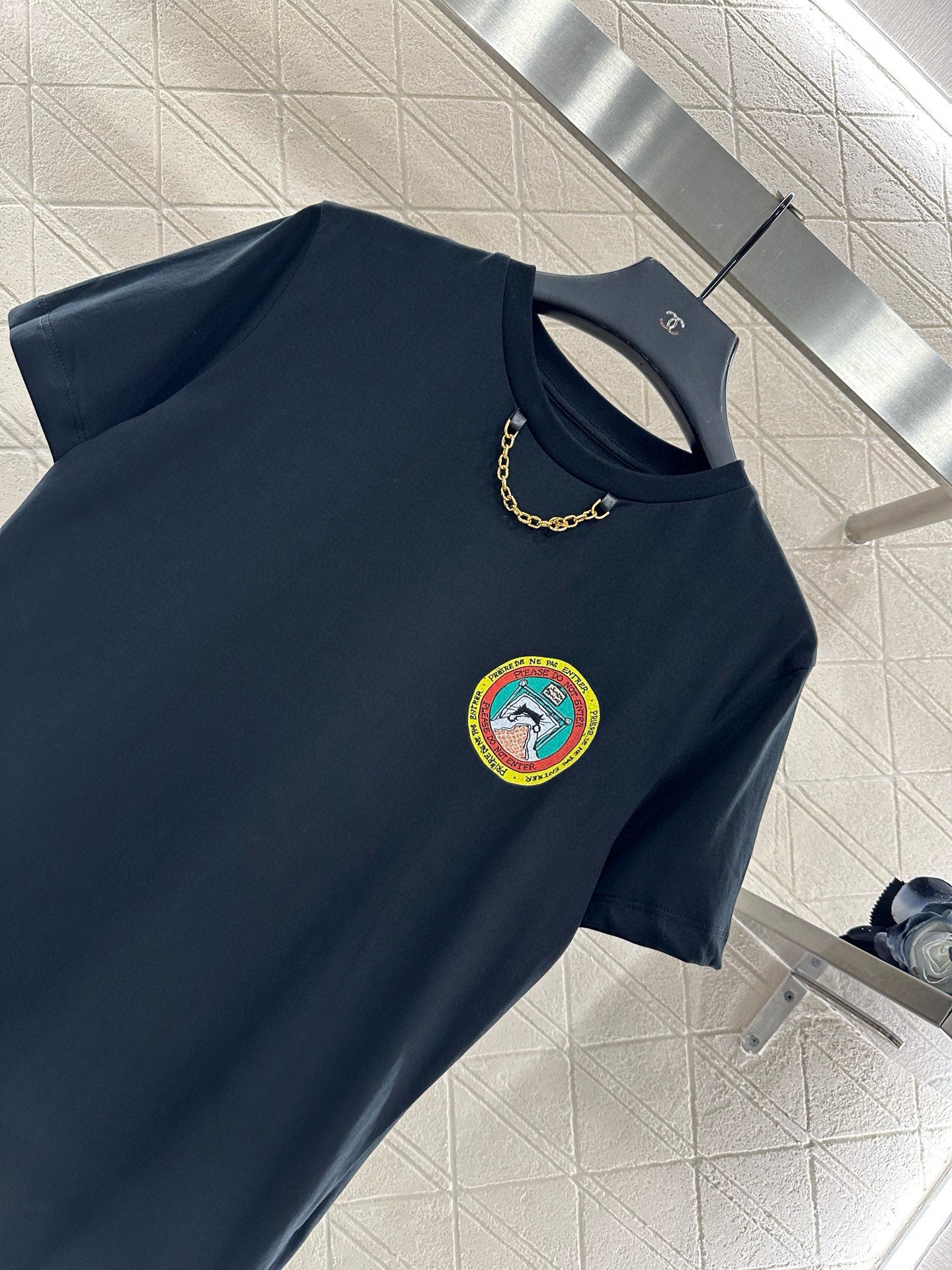 Louis 25fw printed t-shirt
