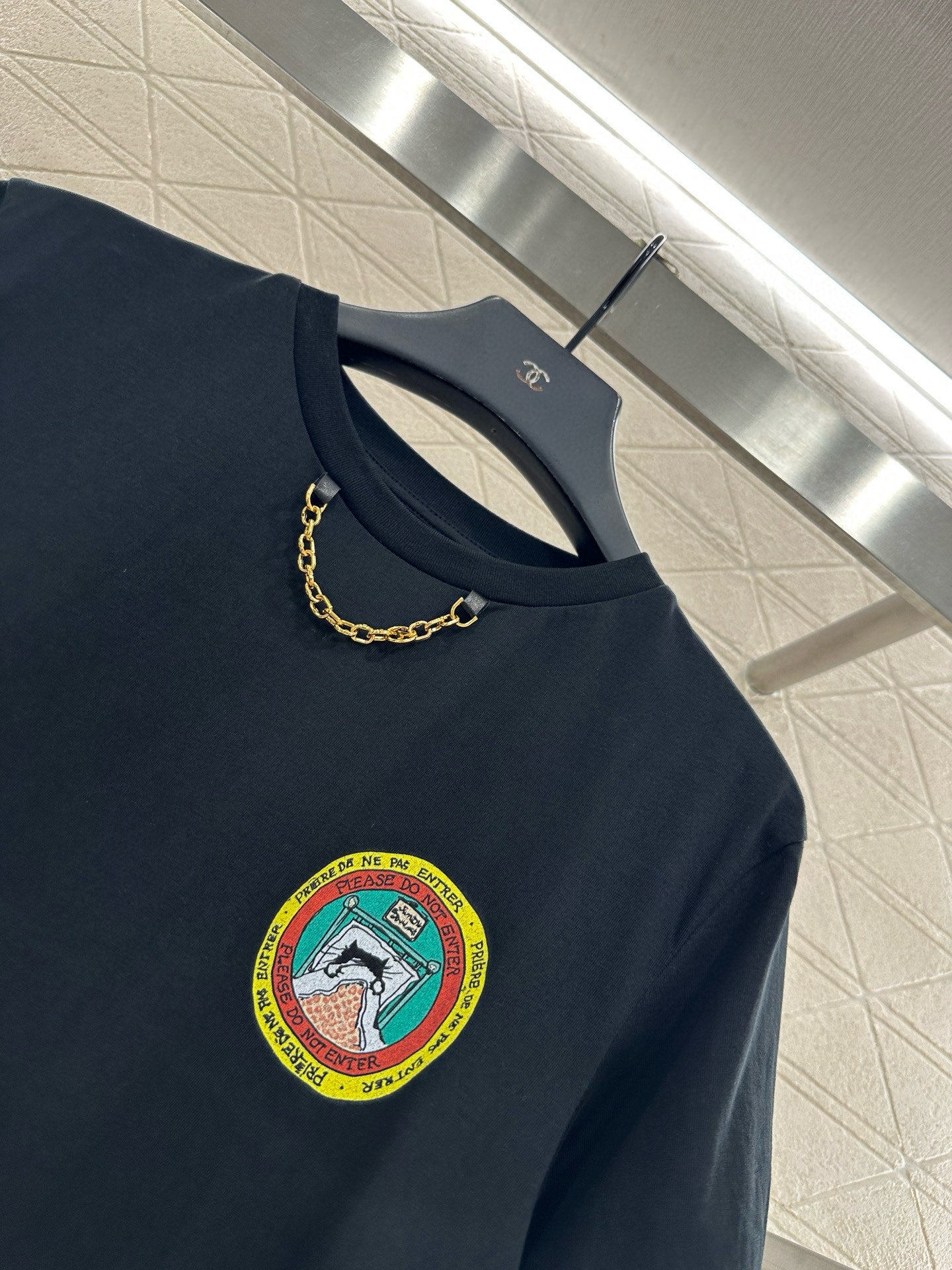Louis 25fw printed t-shirt