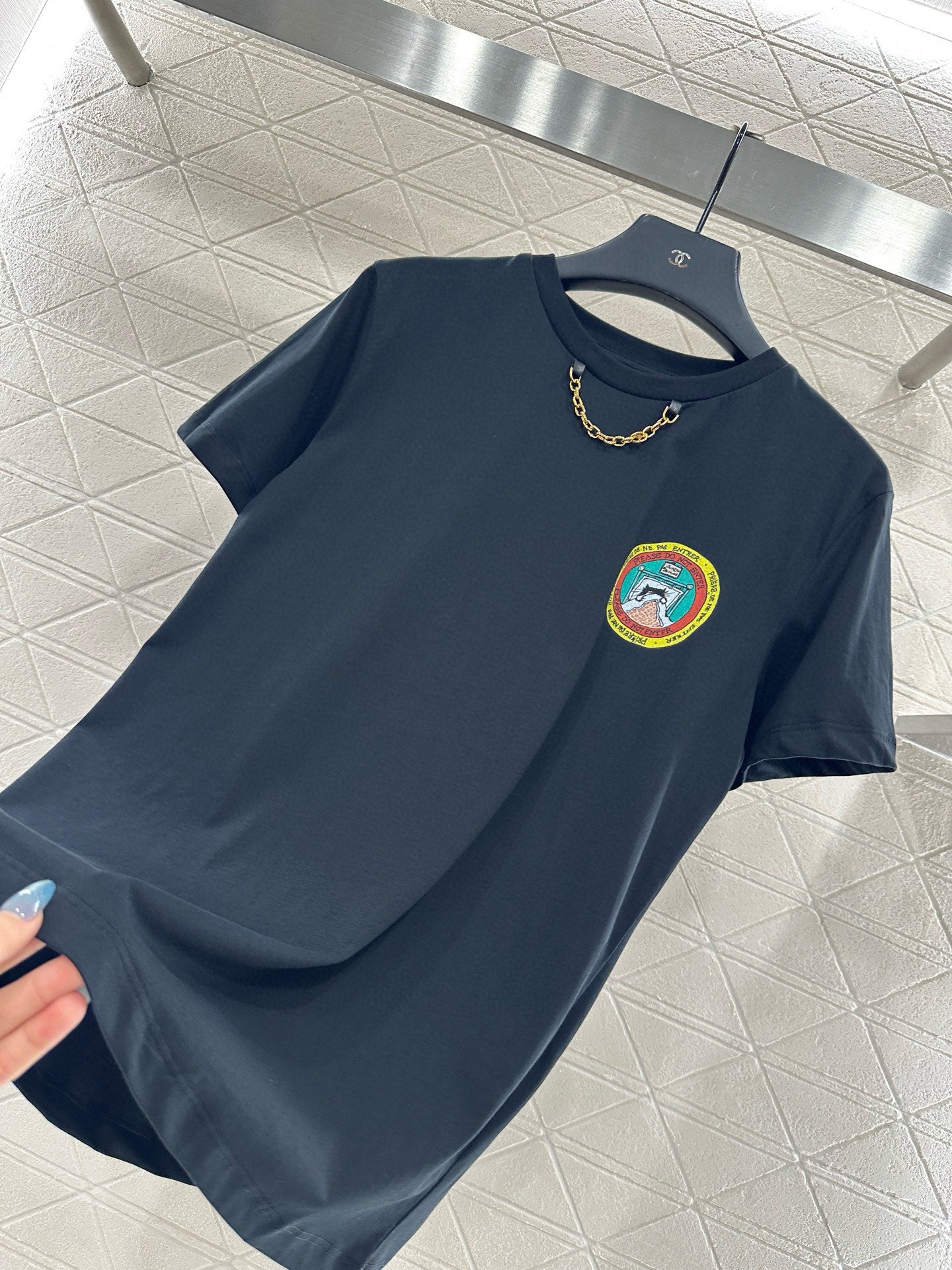 Louis 25fw printed t-shirt