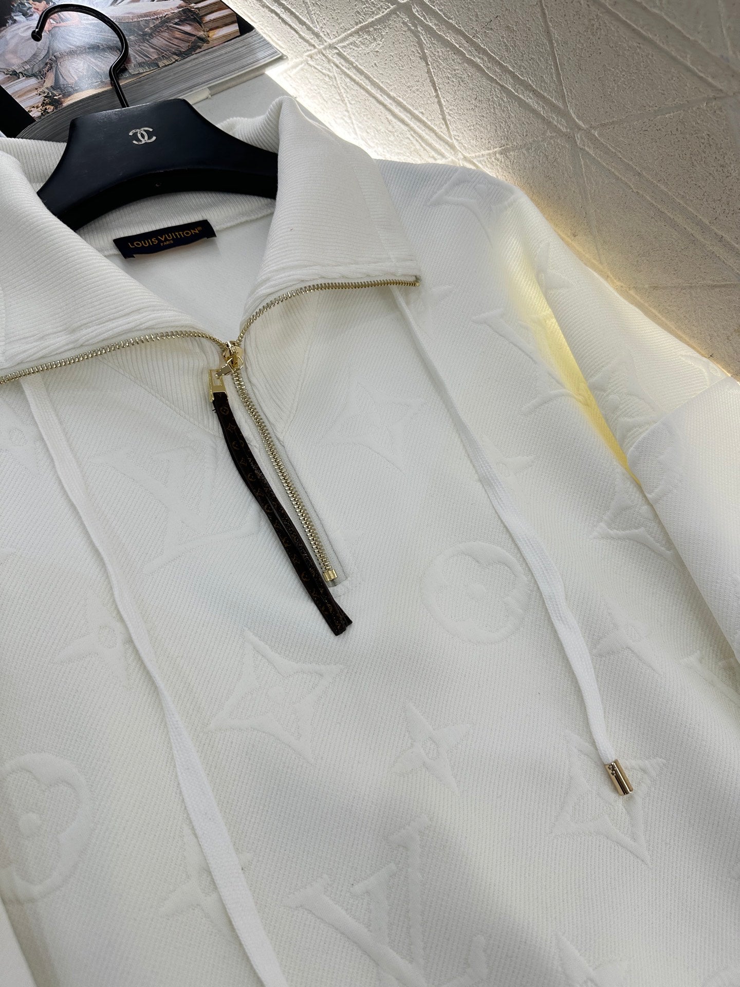 Louis 25fw jacquard hoodie