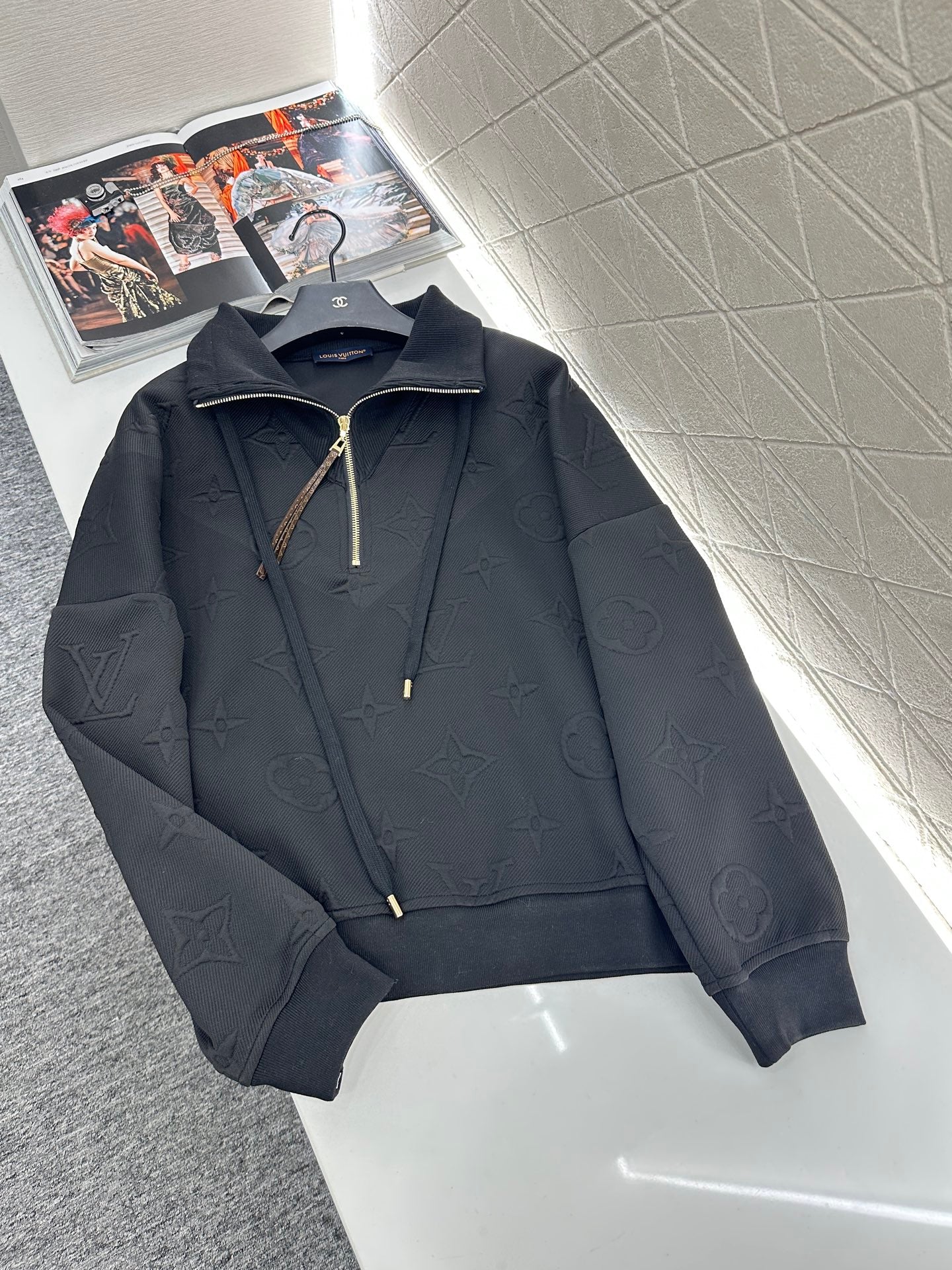 Louis 25fw jacquard hoodie