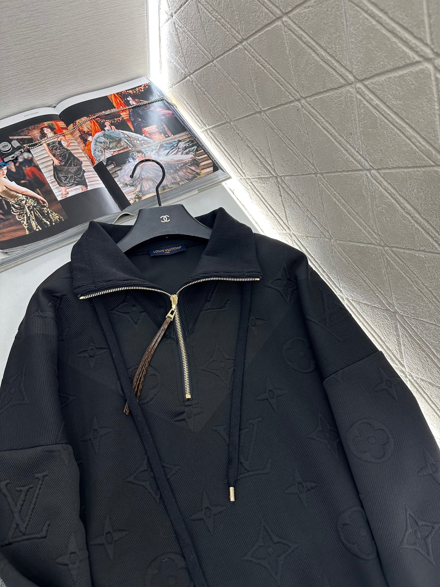 Louis 25fw jacquard hoodie