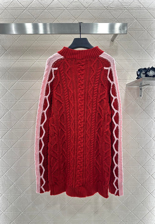 Chan 25fw knitted dress