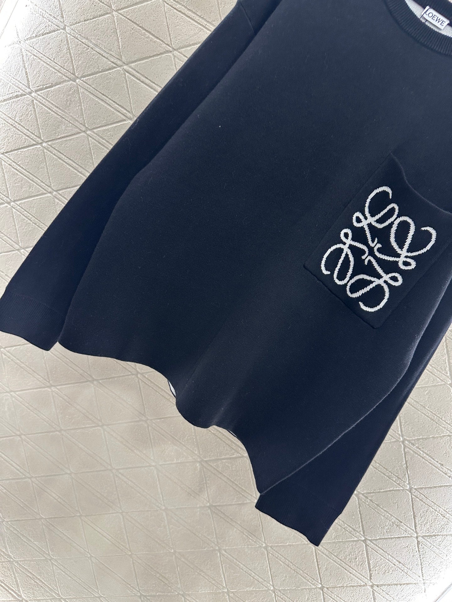 Loe 25fw knitted shirt