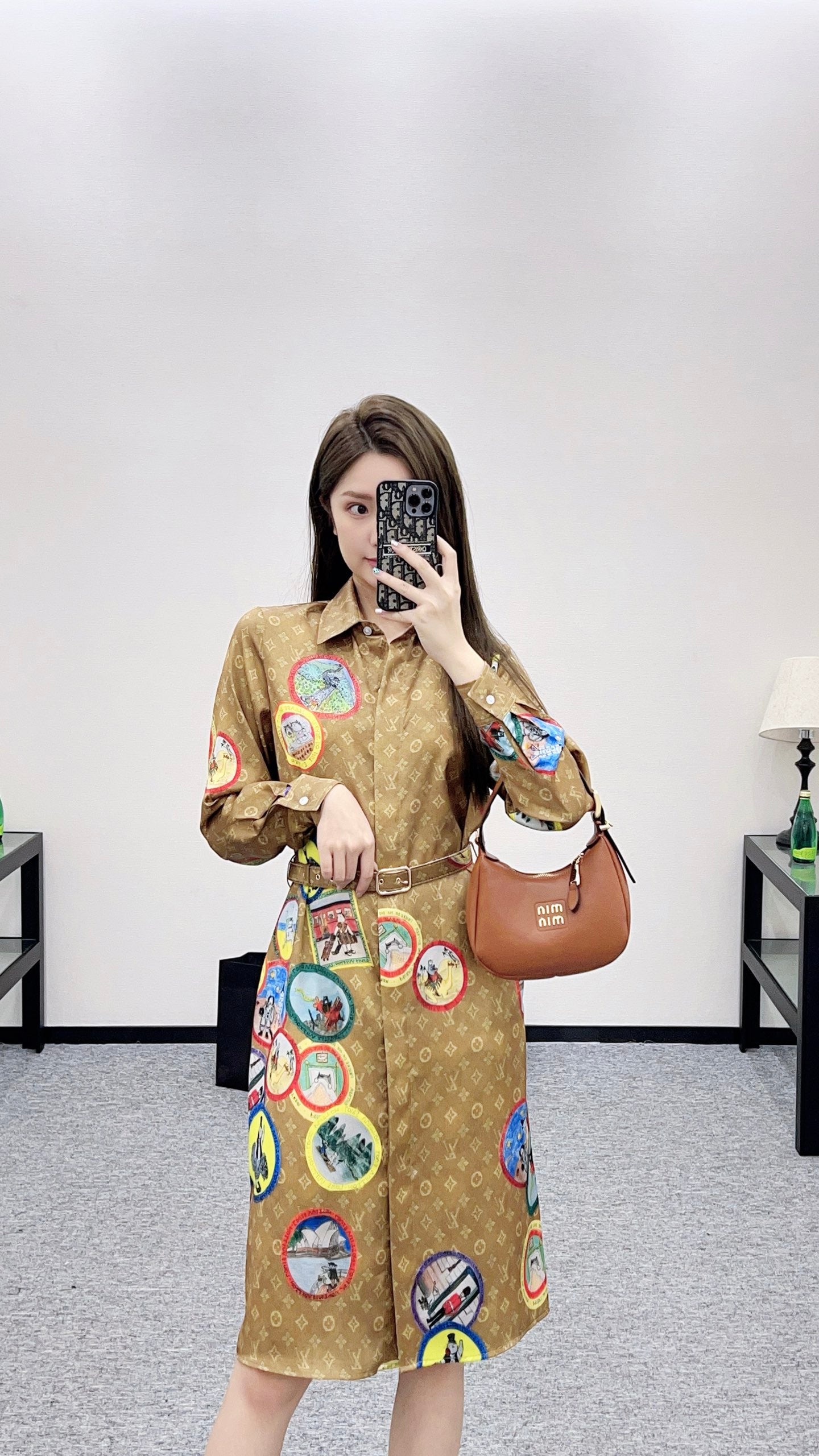 Louis 25fw leisure dress