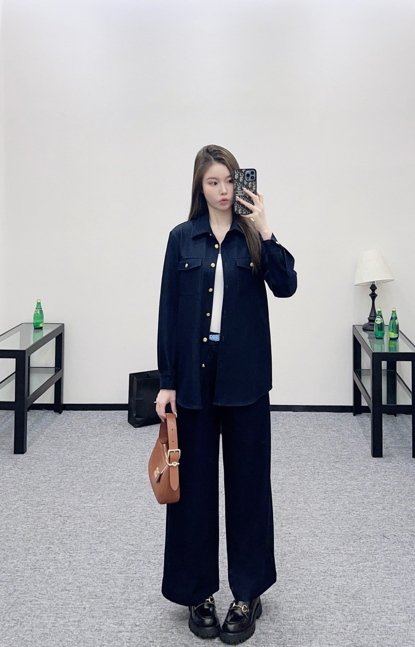 Herm 25fw buttons shirt