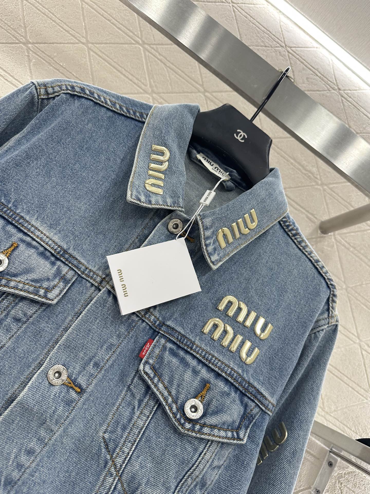 Miu 25fw denin jacket
