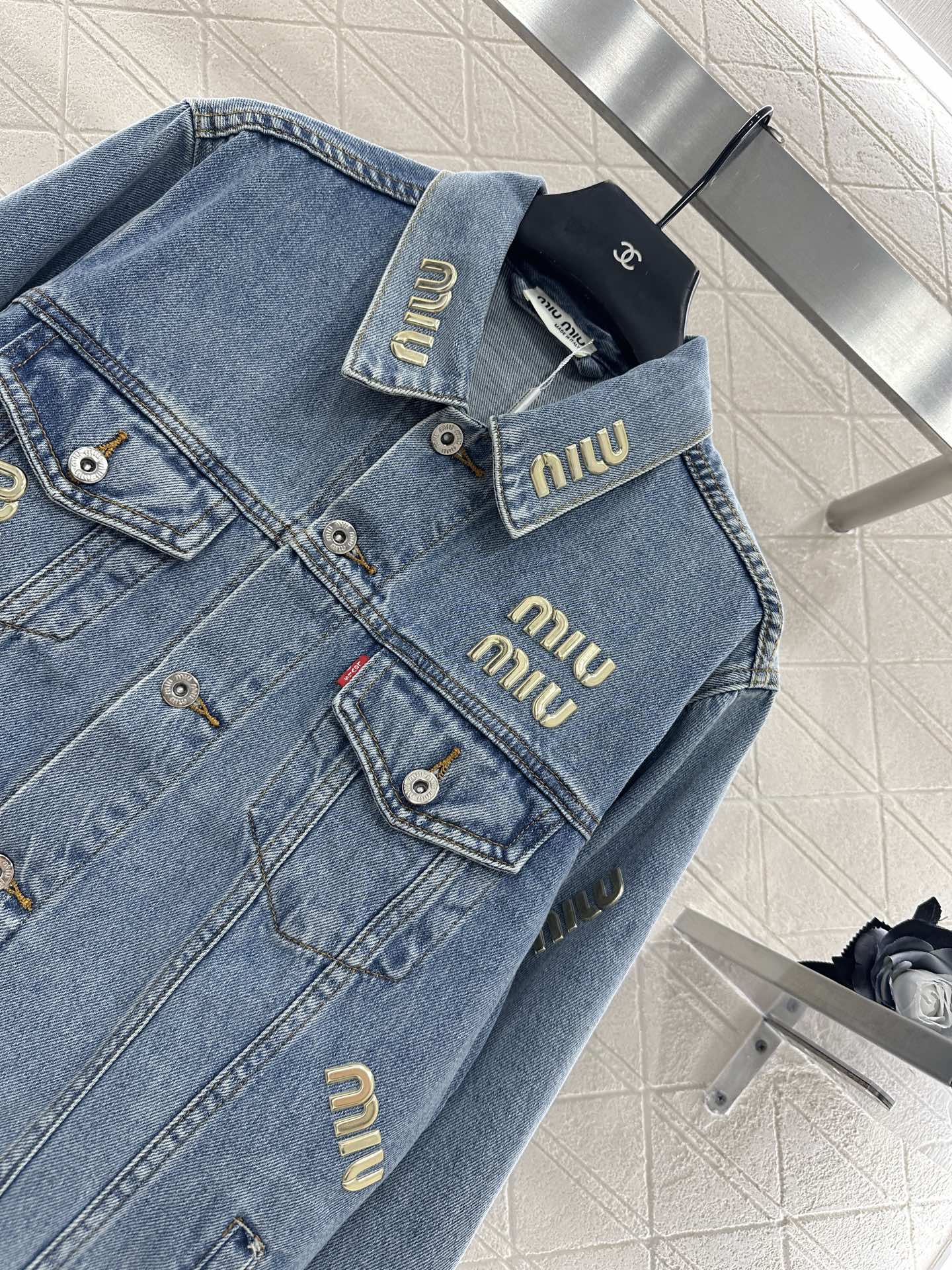 Miu 25fw denin jacket