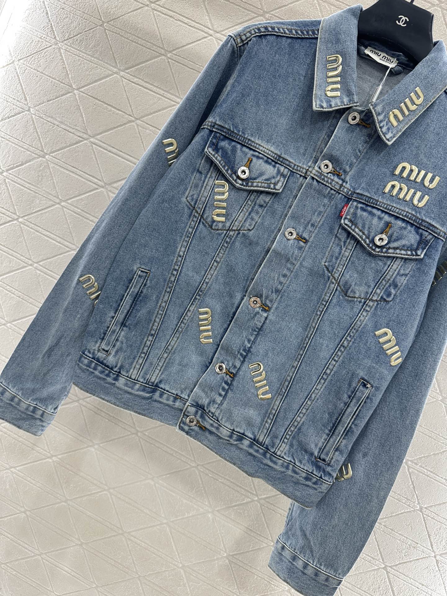 Miu 25fw denin jacket