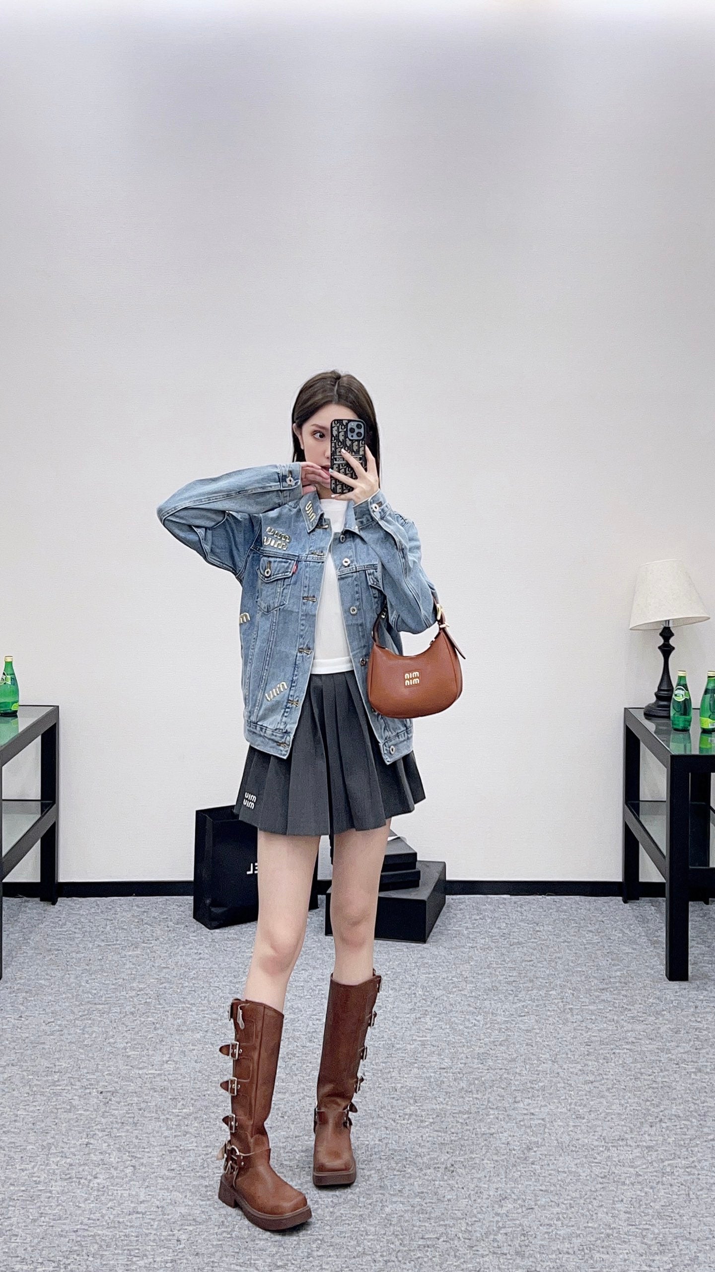 Miu 25fw denin jacket