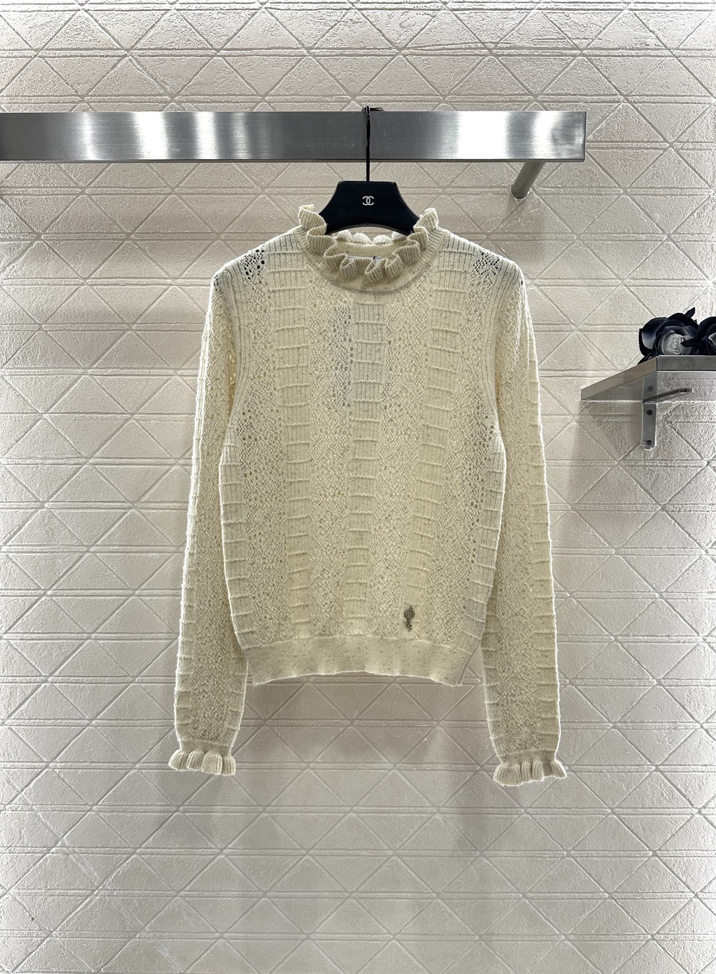 Chan 25fw knitted shirt