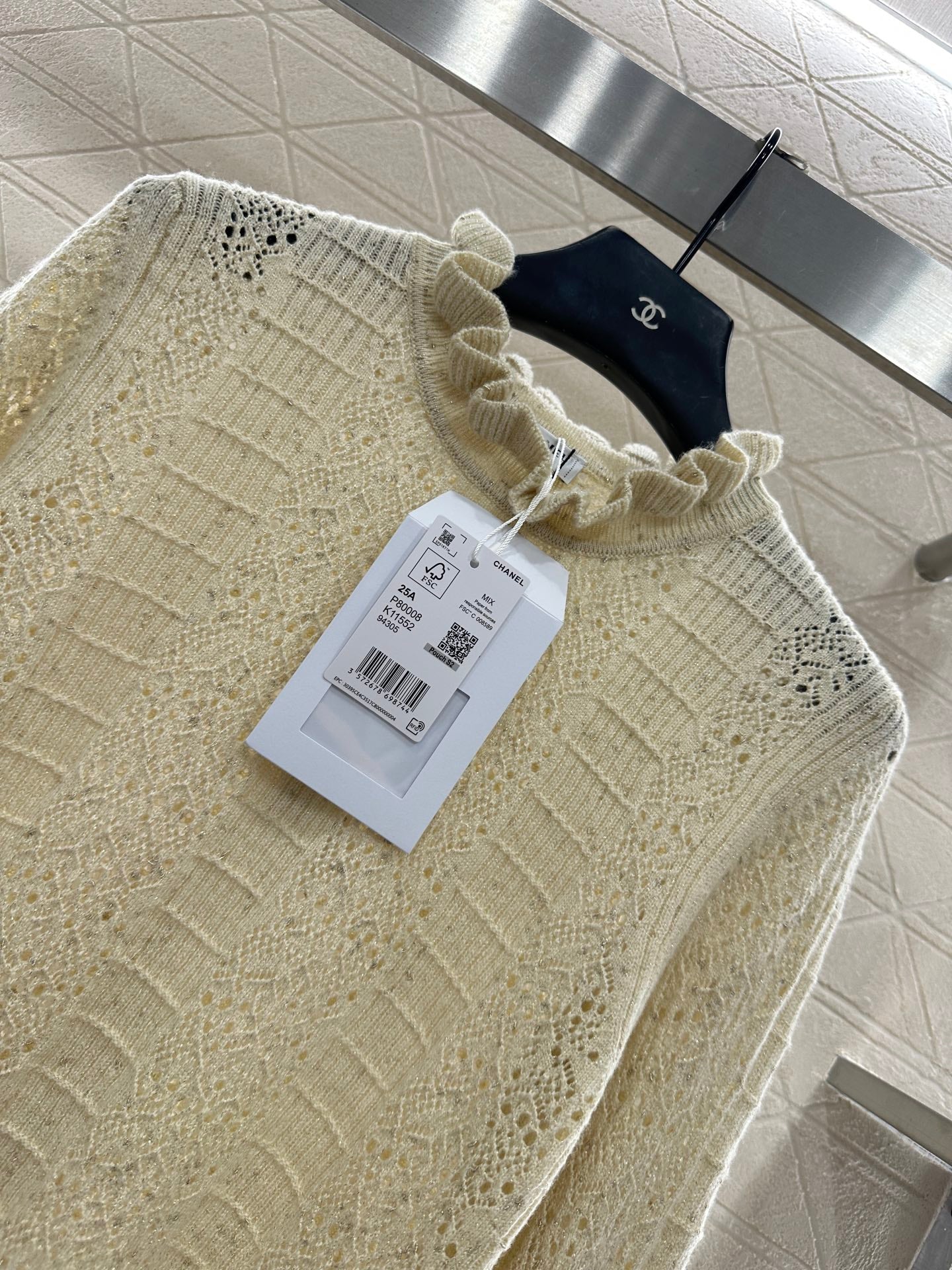 Chan 25fw knitted shirt
