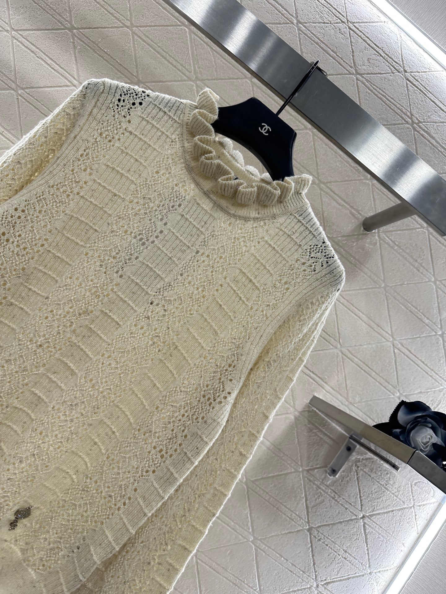 Chan 25fw knitted shirt