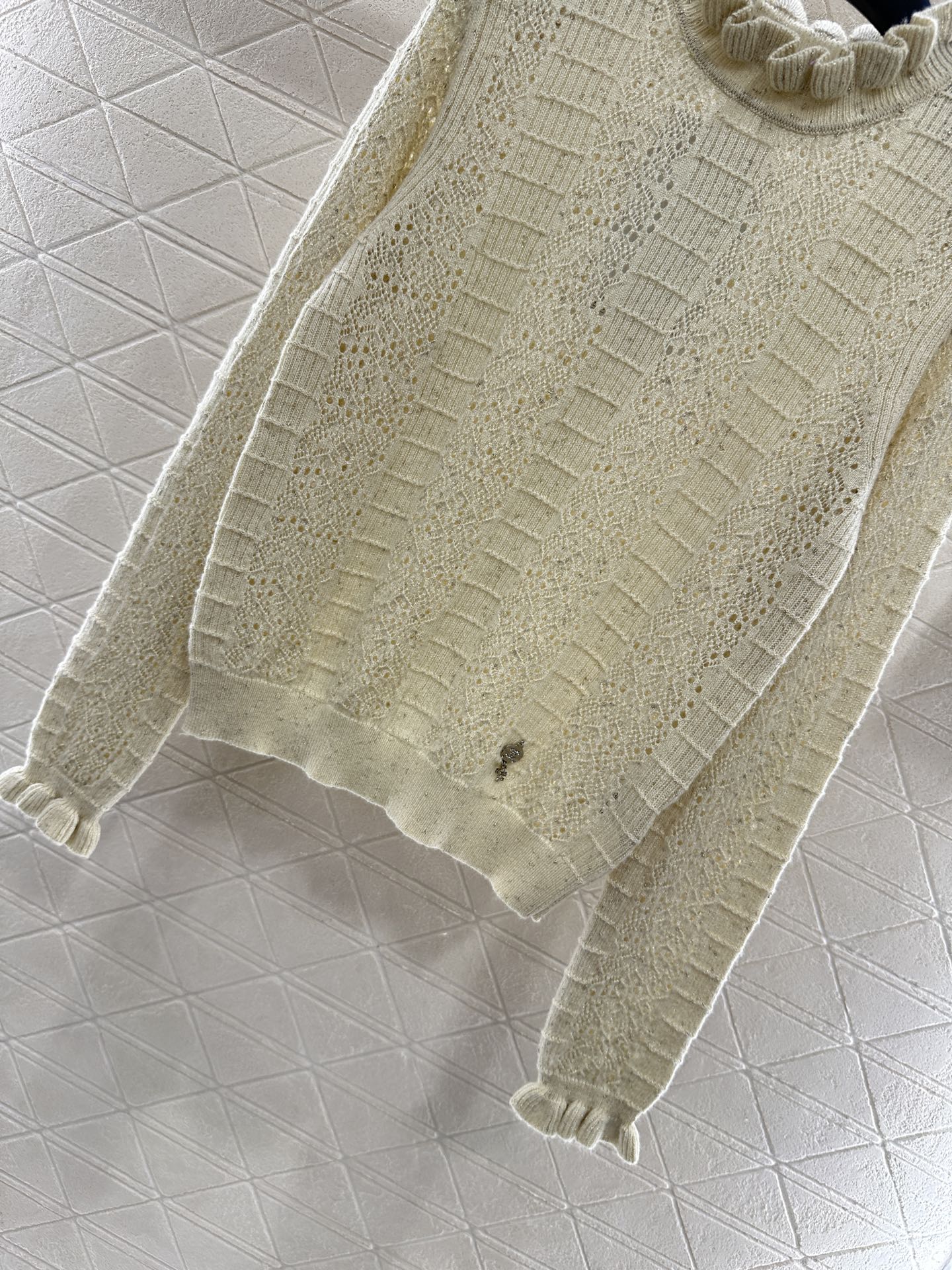 Chan 25fw knitted shirt