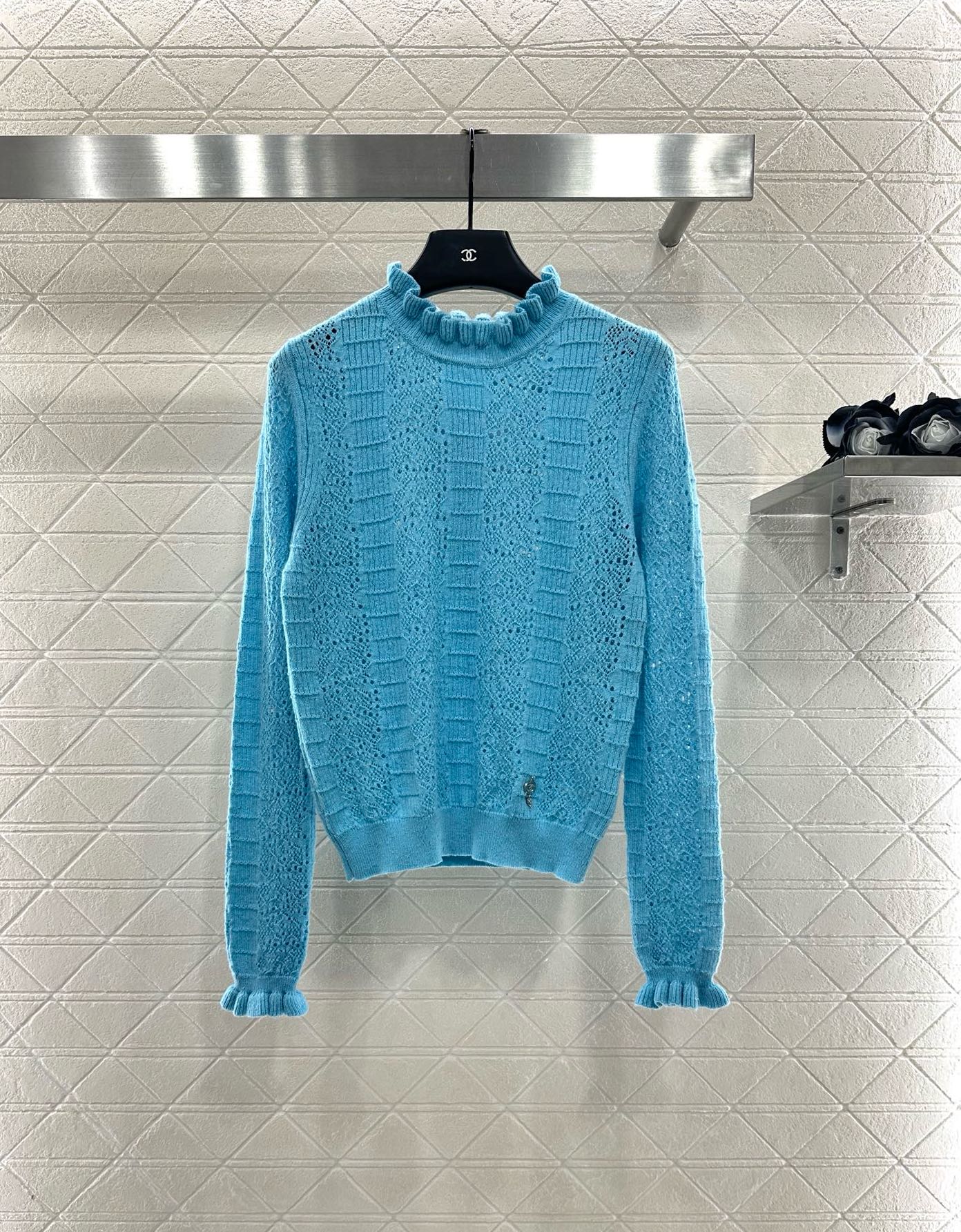 Chan 25fw knitted shirt