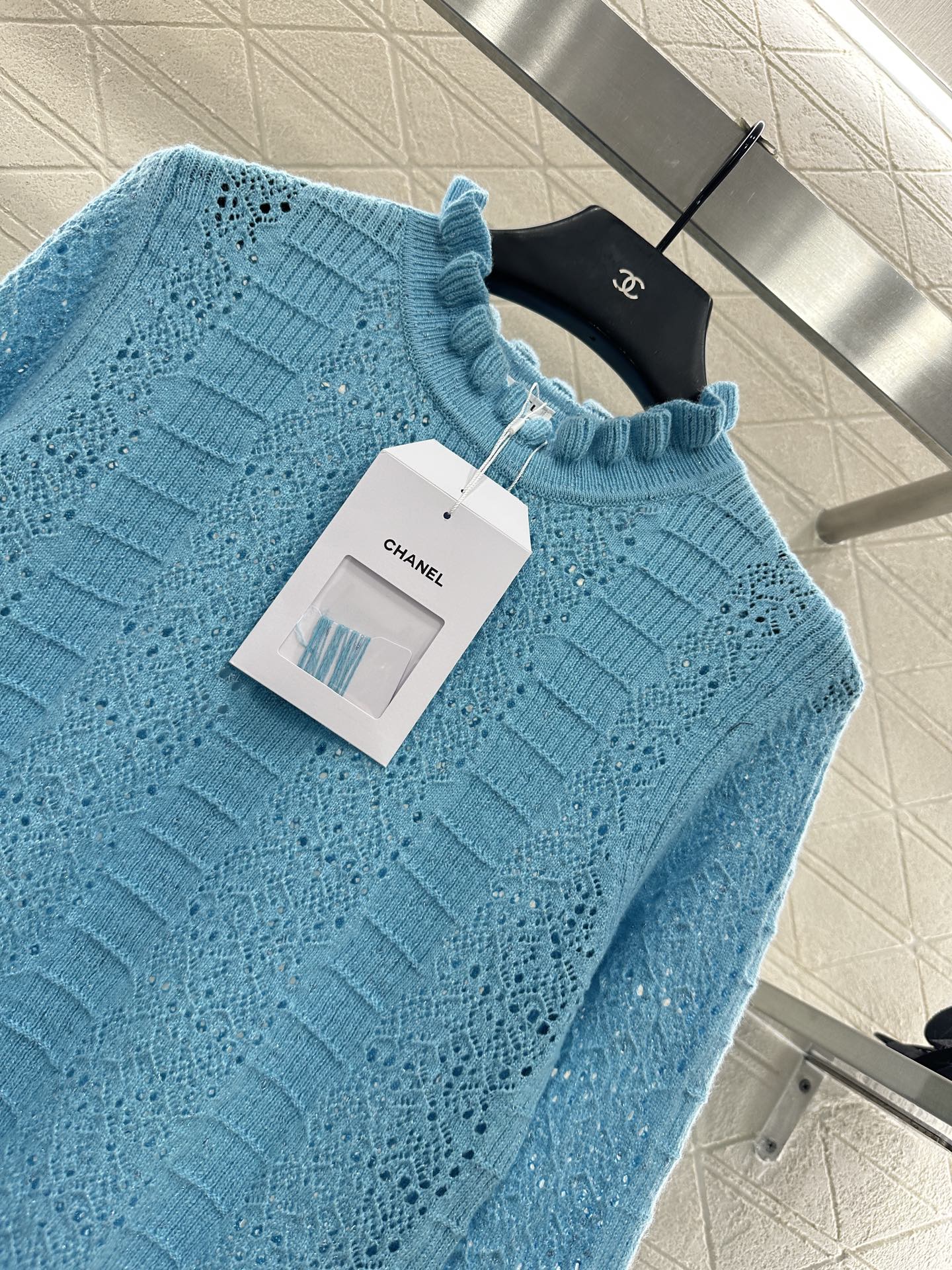 Chan 25fw knitted shirt
