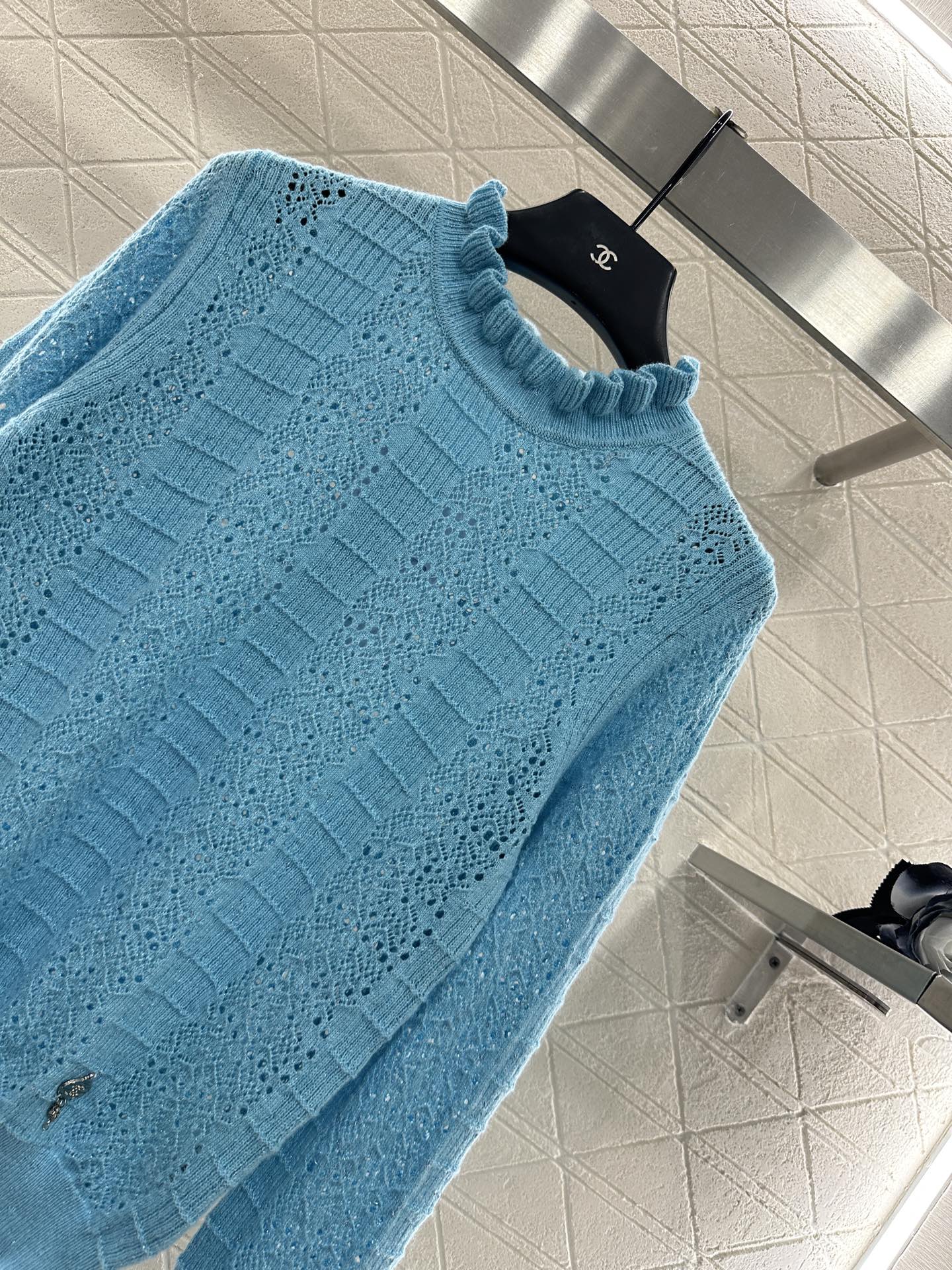 Chan 25fw knitted shirt