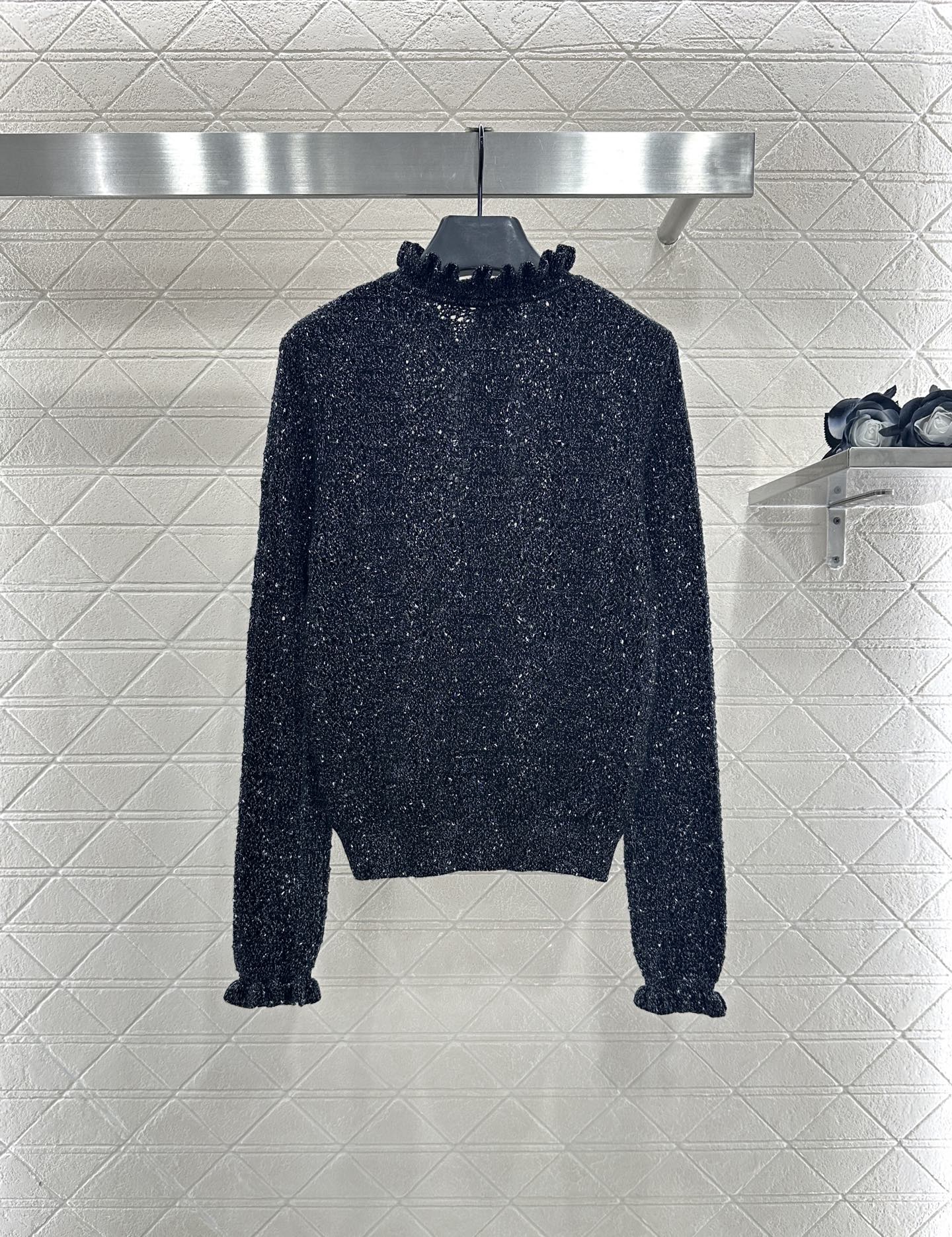 Chan 25fw knitted shirt