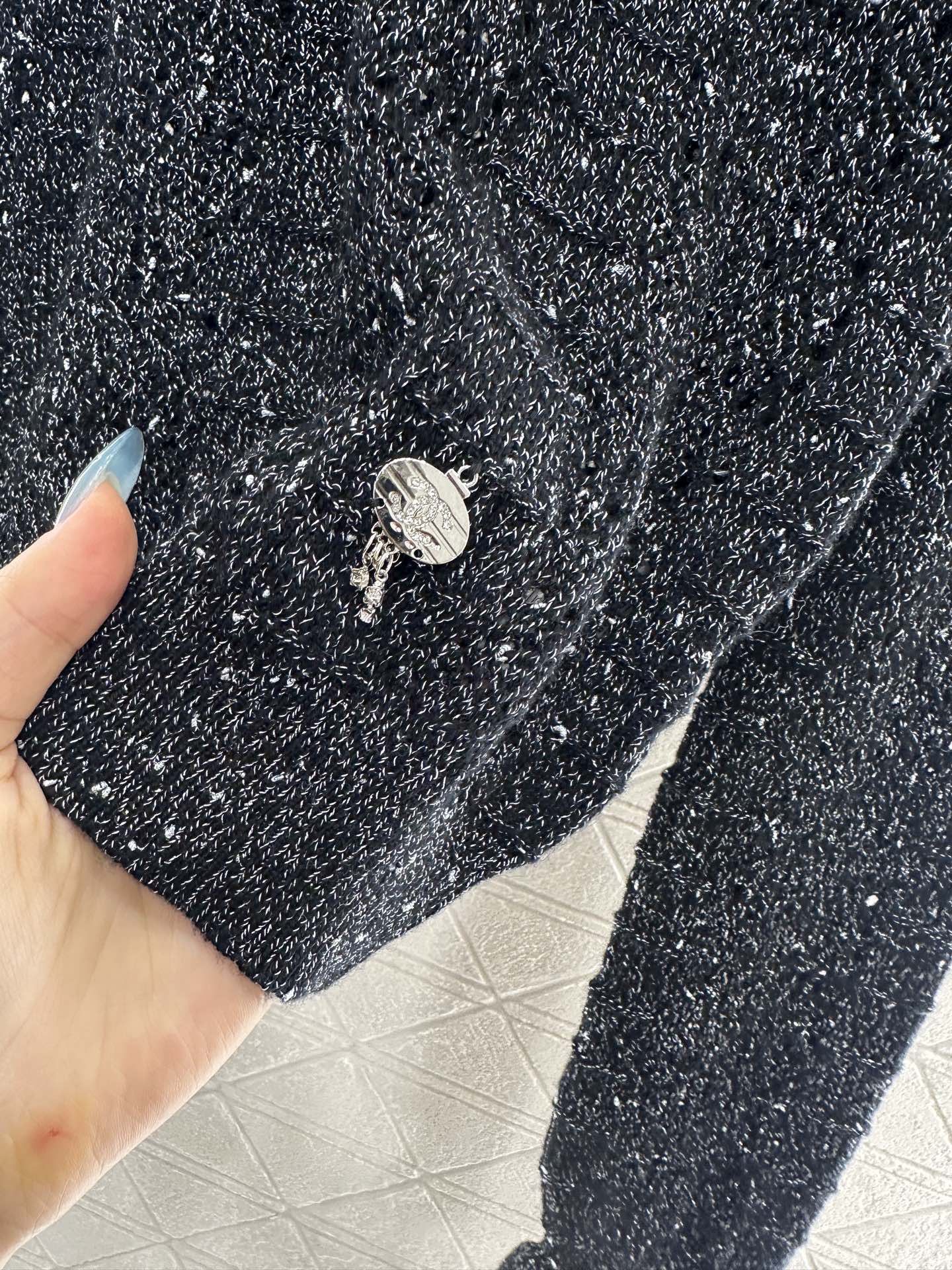 Chan 25fw knitted shirt