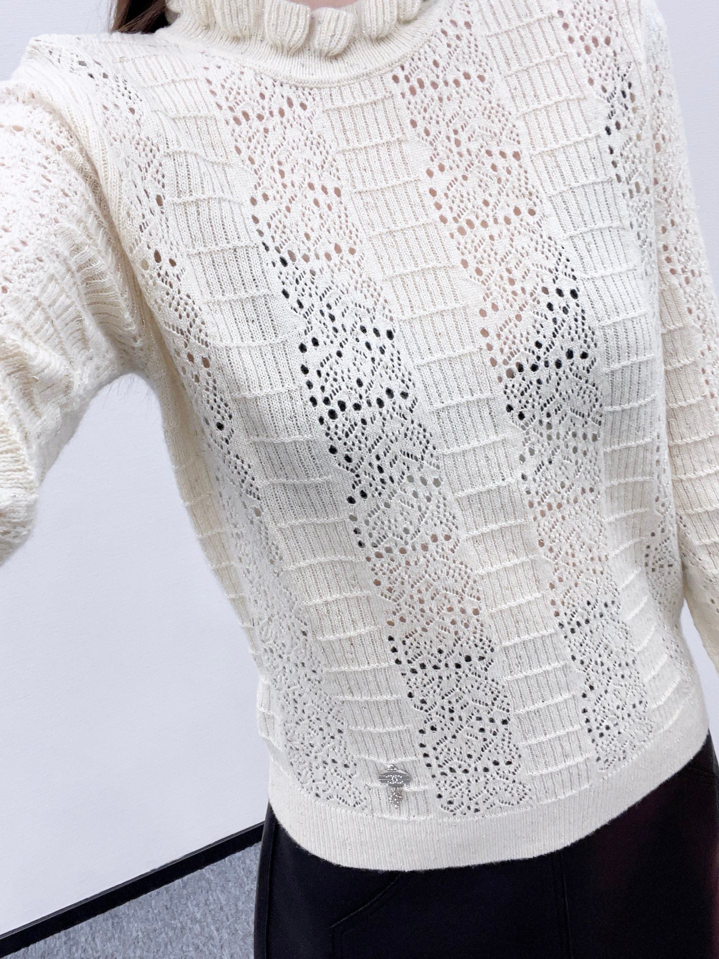 Chan 25fw knitted shirt