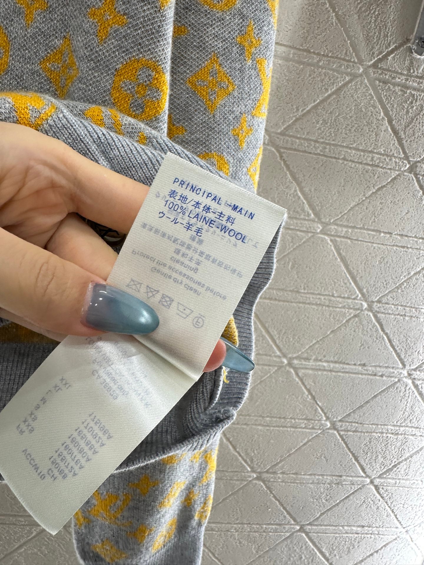 Louis 25fw jacquard shirt