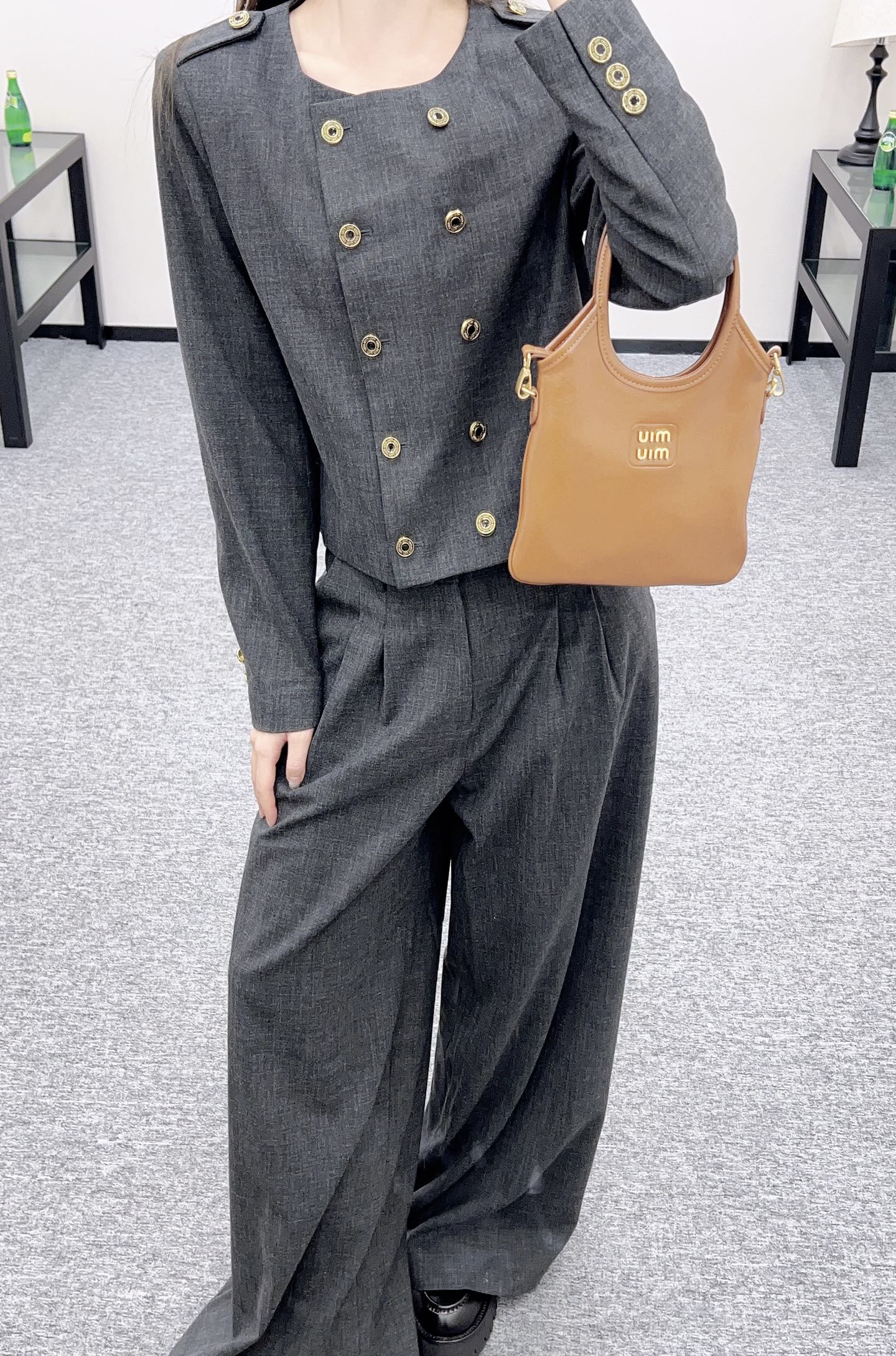 Miu 25fw leisure suit