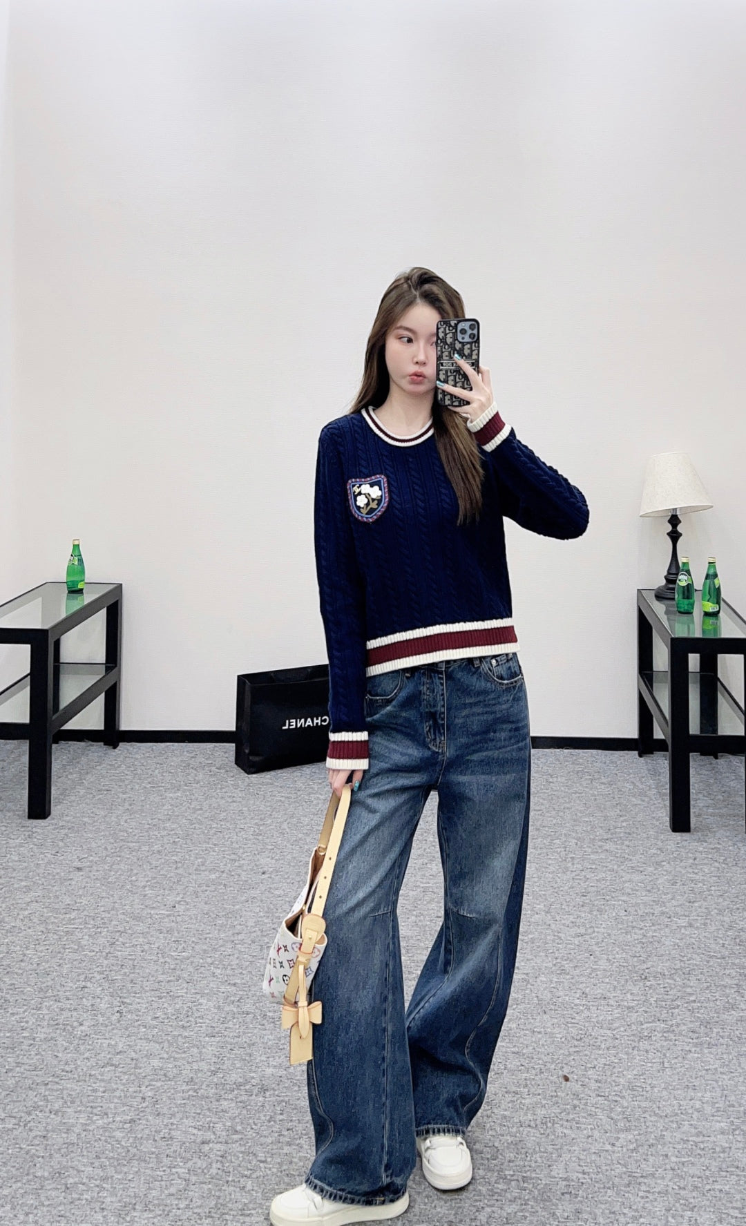 Chan 25fw knitted sweater