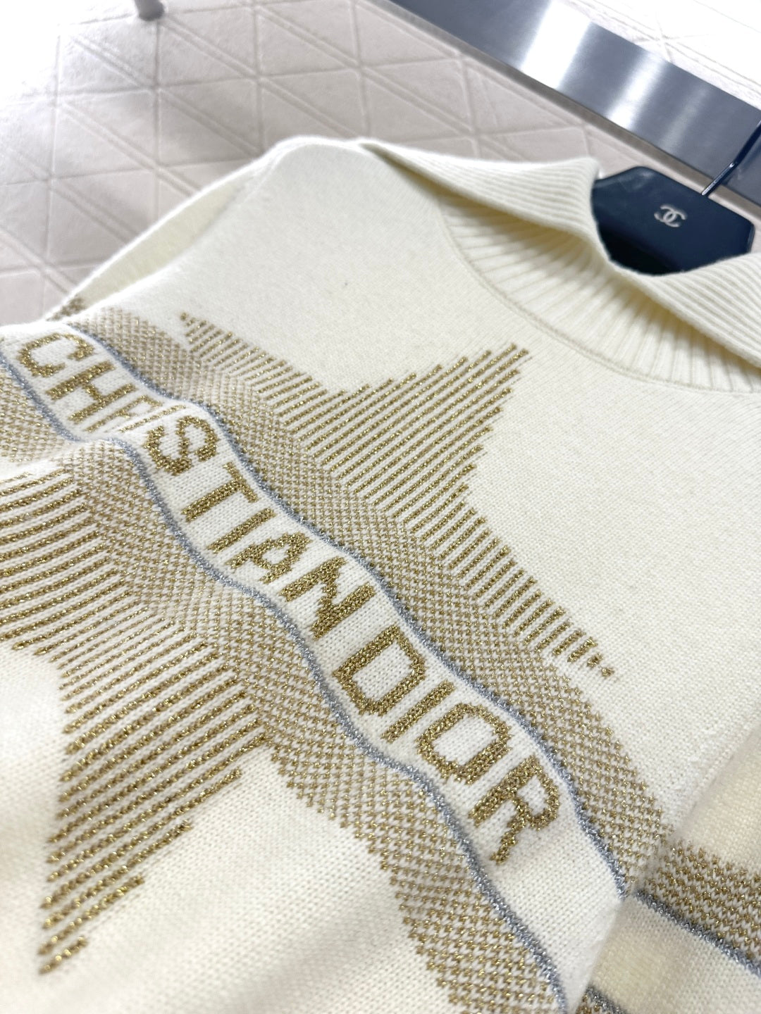 CD 25fw knitted sweater